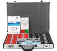 Juego de lentes de prueba ópticas, 266 piezas, kit de optometría para oftalmología, montura de prueba ajustable, gafas de prueba para ópticos, montura metálica, estuche de aluminio.