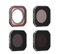 Juego de lentes resistentes a la intemperie ND8 ND16 ND32 ND64 para construcción de video, sistemas de montaje de rotación rápida, ND variable para iluminación dinámica