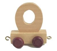 Juego de letras del alfabeto de madera personalizable para niños, todas las letras disponibles (letra O)
