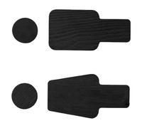 Juego de letreros de baño para hombres y mujeres, letrero de madera para puerta de baño, señalización para baño de negocios, letrero de baño