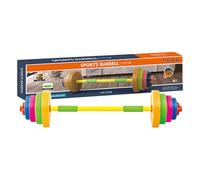 Juego de levantamiento de pesas para niños: kit de de juguete con barra de entrenamiento profesional avanzado para niños, juguete de entrenamiento ajustable para actividades al aire libre | Eq