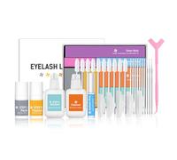 Juego de lifting de pestañas, semipermanente, hipoalergénico e irritante, 8 semanas de oscilación natural, fácil de usar, reutilizable