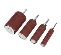 Juego de lijadoras de tambor, 20 piezas de accesorios de lijado, incluidas 16 fundas para bandas de lijado de uñas y 4 mandriles de tambor para mejoras en el hogar/bricolaje/carpintería