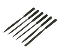 Juego 6 de aguja STANLEY (plana, media caña entrefina, triangular, plana punto delgada) - 0-22-500