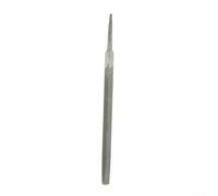 Juego de limas de acero de 6 pulgadas para carpintería y metalurgia redonda, media redonda, triangular, cuadrada y plana (lima triangular)