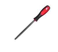 Juego de limas de acero de alto carbono, escofina semicircular redonda plana triangular para trabajar la madera, mango ergonómico 260 mm (triángulo)