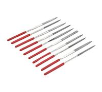 Juego de Limas de Aguja, Resistente, Duradero, con Cómodo, Limas de Joyería para Dar Forma a Tallado, Mini Juego de de Aguja de 10 Piezas para Accesorios de Artesanía de Carpintería (3 * 140mm)