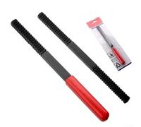 Juego de limas de reparación de roscas Besttoolifes, paso métrico 0,75-3,0 mm para restauración de roscas externas, herramienta de rosca de pernos y tornillos de acero al carbono para pernos y