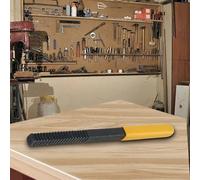 Juego de limas de reparación de roscas métricas, 8 piezas de 0,75-3,0 mm, lima de restauración de paso para roscas externas dañadas en pernos, tornillos, tuberías - 45# Carbon St