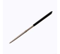 - Juego de limas redondas de esmeril, industriales para herramientas de archivo para metal, vidrio, cerámica, piedra, madera, 140 mm de longitud con mango antideslizante para (5 unidades, negro)