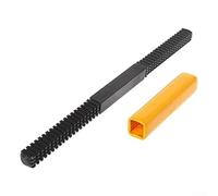 Juego de limas restauradoras de roscas 8 en 1 con acero de alta dureza para reparación de roscas externas en pernos, tornillos y tuberías, tamaños métricos 0,75-3,0 mm (tipo 12-28)