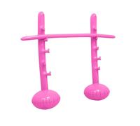 Juego de limbo inflable, pole de altura ajustable para actividades de fiesta al aire libre, juguete para eventos de patio con diseño de festival de verano de la piscina de la playa, diversión para niñ