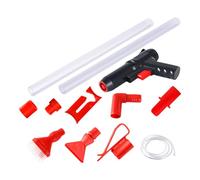 Juego de limpiador de sifón ajustable para peceras, lavadora, cambiador de agua, a prueba de obstrucciones, sifón de circulación de agua para acuarios