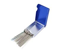 Juego de Limpiadores de Boquillas de Soldadura, 21 Piezas, Acero Inoxidable, Profesional, 75 x 130 mm