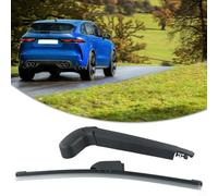 Juego de limpiaparabrisas trasero y escobilla para Jaguar F Pace 2016 a 2021 diseñado como un reemplazo directo con construcción de goma de metal de plástico resistente para uso trasero