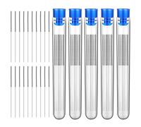 Juego de Limpieza de boquillas de Impresora 3D, 50 Unidades, Agujas de Acero Inoxidable de 0,4 mm, Limpiador de boquillas para Impresora 3D, Accesorios para Impresora 3D