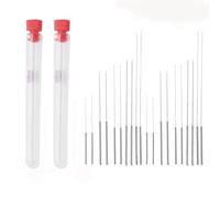 Juego de Limpieza de Boquillas para Impresora 3D, 10 unidades (0.2,0.25,0.3,0.35,0.4) mm de Acero Inoxidable Agujas de Limpieza de Boquillas para Impresora 3D, Juego de Herramientas para Impresora 3D