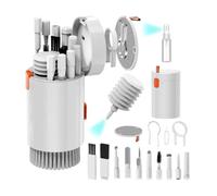 Juego de limpieza de teclado multiusos 20 en 1 para teclados, teléfonos inteligentes, tabletas y más fácil de usar y transportar