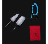 Juego de Limpieza de Trompeta 4 en 1, Conjunto de cepillos de Limpieza Accesorios de Mantenimiento para Trompeta Accesorios de Juego Limpiador Boquillas Trompeta