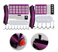 Juego de limpieza de varias piezas para cepillo principal, filtros y paños de fregona Eureka J15 Pro (B)