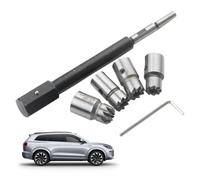 Juego de limpieza del asiento del inyector - 6 piezas de respeto y kit de herramientas de cepillo para la eliminación de sedimentos de carbono | Limpieza universal para cortadoras de césped