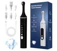 Juego de limpieza dental, pulidor de dientes con 5 modos y luz LED