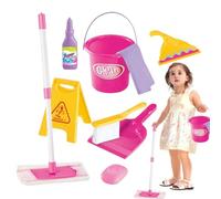 Juego De Limpieza Para - Escoba Y Kit De Limpieza Para Niños Pequeños, Kit De Hogar Para Jugar, Herramientas Pequeñas, Juego De Rol Duradero, Imaginación, Habilidades De Aprendizaje