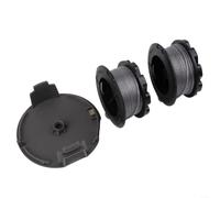 Juego de línea de carrete para cortacésped Bosch GrassCut 18 18-26 18-260 - Reemplazo de nailon de alimentación automática con tapa
