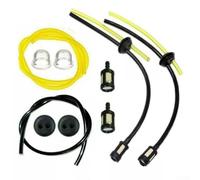 Juego de línea de combustible para cortasetos de gasolina compatible con Gardenline N-bhs 26 Glbhs 26 y Spears Spjht 26 Kit de reparación de desbrozadora