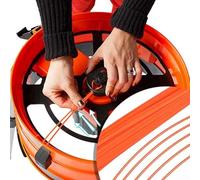 Juego de línea de recortadora de 24 piezas para WORX WA0050 modelo 50018961 de 2,4 mm de diámetro, 35 cm de longitud, diseñado para un funcionamiento suave