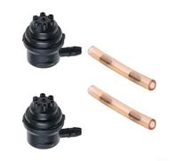 Juego de línea de ventilación y ventilación del tanque de combustible para modelos Stihl-Motosierra MS150T MS192T MS194T MS200T MS201T MS250 OEM números de pieza 0000 350 5802 1117-350-5800