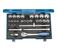 Juego De Llave De Carraca Gedore 2682877 D 19 VMU-10 28 Piezas 1/2"