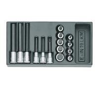 Juego de llave tubular ABS 1 pieza EN MÓDULO DE HERRAMIENTAS GEDORE Profesional