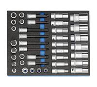 Juego de Llave Tubular Espuma 40-teilig GEDORE Profesional Herramienta Expertise