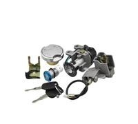 Juego de llave y cerradura for tapa de combustible y de encendido de motocicleta, compatible con KYMCO 50