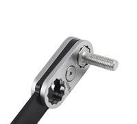 Juego de llaves ajustables 8 en 1: herramienta de llave multifunción giratoria de 360° para reparación de automóviles, acero al carbono con agarre ergonómico - extremo abierto y anillo (llave de