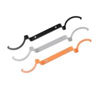 Juego de llaves ajustables para contratuercas de 1/2 3/4 1 pulgada con curvas compensadas, almacenamiento magnético y marcas de tamaño grabadas, punta de gancho para un mayor apalancamiento