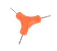 Juego de llaves Allen 3 en 1 de 2,5/3/4/5/6/8 mm fabricadas en cromo-vanadio; herramientas imprescindibles for el mantenimiento de bicicletas.(A1)