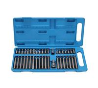 Juego de llaves Allen 40 en 1 con ranura y hexagonal y Torx de 3/8 1/2 pulgadas de diámetro de largo alcance corto con caja de almacenamiento
