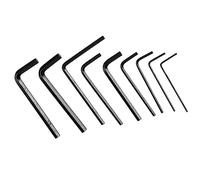 Juego De Llaves Allen Para Guitarra De 9 Piezas, Llave De Varilla De Armadura Para Reparación De Guitarra, Llave Hexagonal De Metal, Accesorio De Instrumento De Extremo Plano, Herramientas De Configur