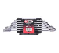 Juego de llaves combinadas de acero inoxidable KS Tools, posición de horquilla 15°