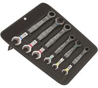 Wera Juego de llaves combinadas Joker 6 Set 1 05020022001-6000/6002 de carraca y doble boca