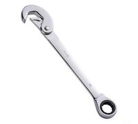 Juego de llaves combinadas de trinquete, herramienta de llave inglesa ajustable de alta resistencia, llave de tubo multifunción para taller y uso automotriz (13 [8-14])