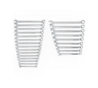 Juego de llaves combinadas SAE/m tricas de patr n largo GEARWRENCH, 24 piezas, 12 puntas - 81900