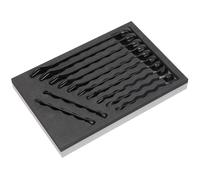 Sealey Premier AK63263B - Juego de llaves combinadas de 12 piezas, color negro