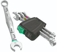 WERA-05020240001-6003 Joker 5 Set Imperial 1 - Juego de llaves de boca y anillo, en pulgadas