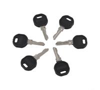 Juego de llaves de 6 piezas para cerraduras de cilindro EK333 333 1108-1-1 1108-U35 que soportan APC para Hoffman y EMK Rack Cabinet Security