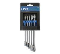 Juego De Llaves De Anillo De Carraca Laser Tools 5 Piezas 3229