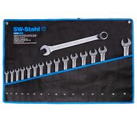 Juego De Llaves De Anillo SW Stahl 10-32 Mm Curvadas 16 Piezas 00193L