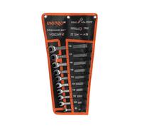 Juego de llaves de boca Dnipro-M ULTRA en estuche (8-19 mm) 10 uds.